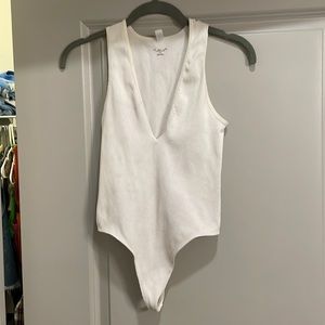 White urban outfitters bodysuit